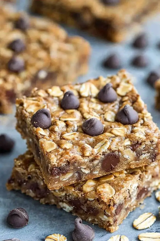 Oatmeal Chocolate Chip Bars