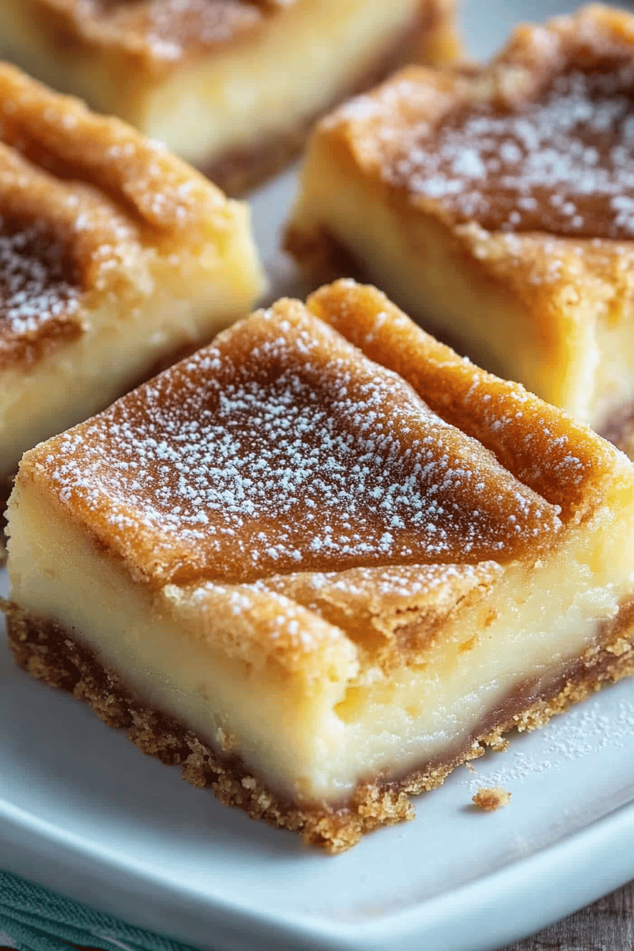 Ooey Gooey Bars Tips ingredients organized and measured on kitchen counter