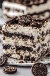 Oreo Icebox Cake