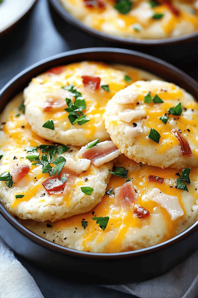 Parmesan Black Pepper Biscuits