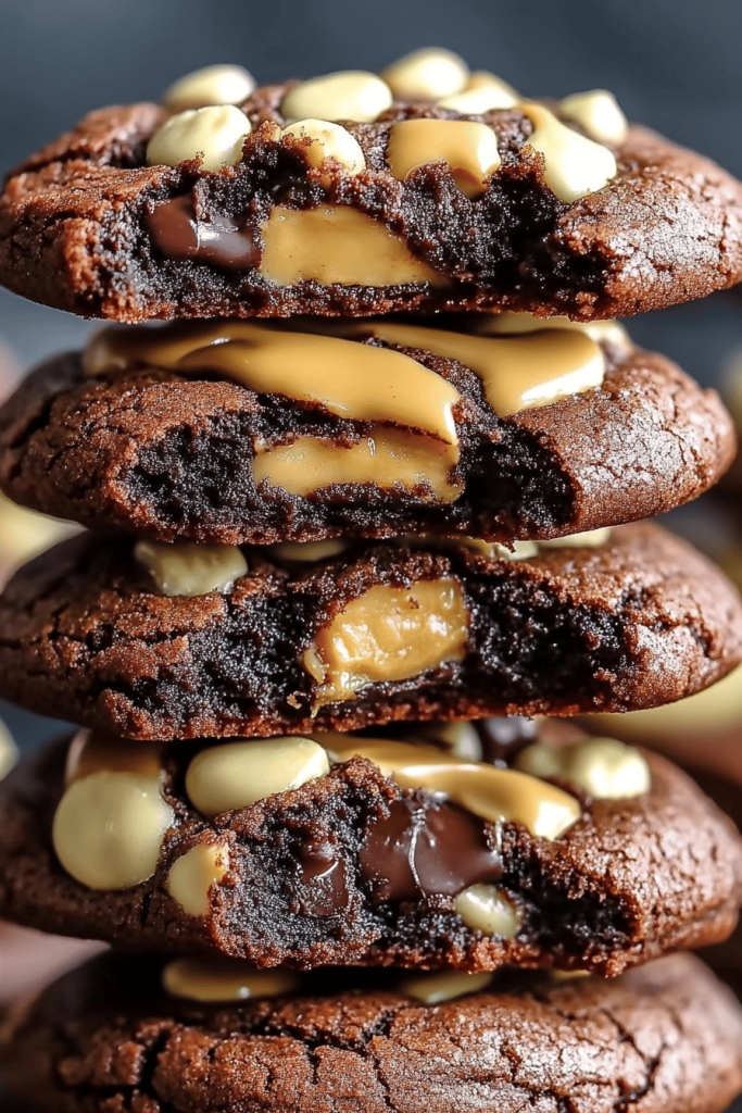Peanut Butter Brownie Cookies