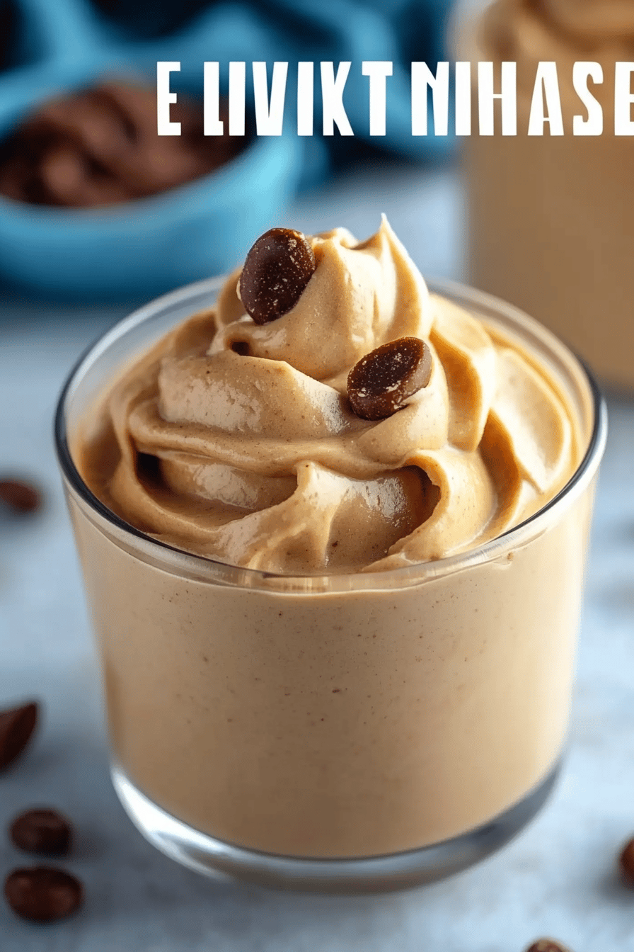 Peanut Butter Mousse ingredients organized and measured on kitchen counter