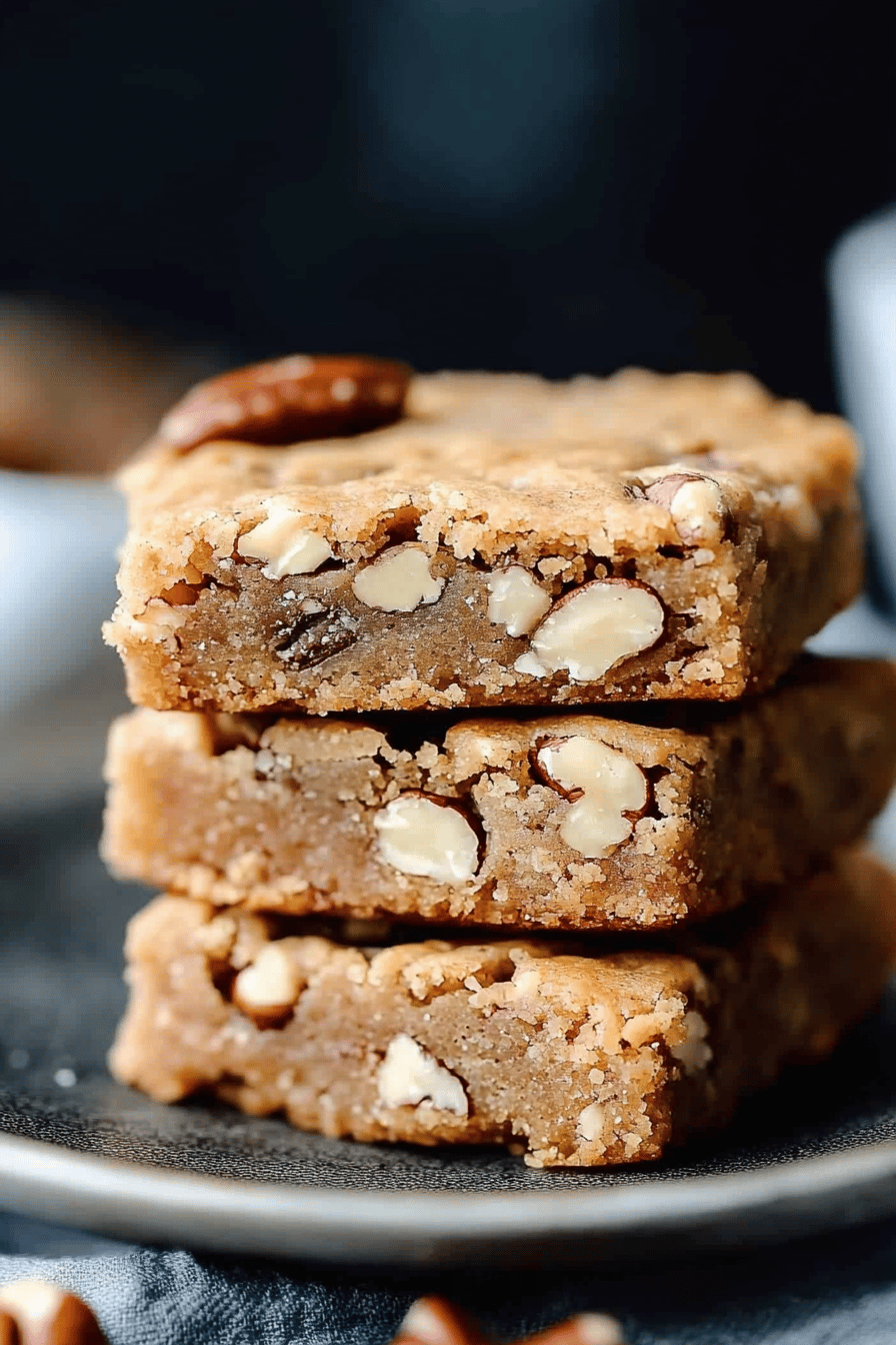 Pecan Chewies Recipe final dish beautifully presented and ready to serve