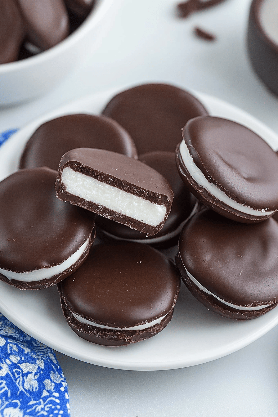 Peppermint Patties Recipe final dish beautifully presented and ready to serve