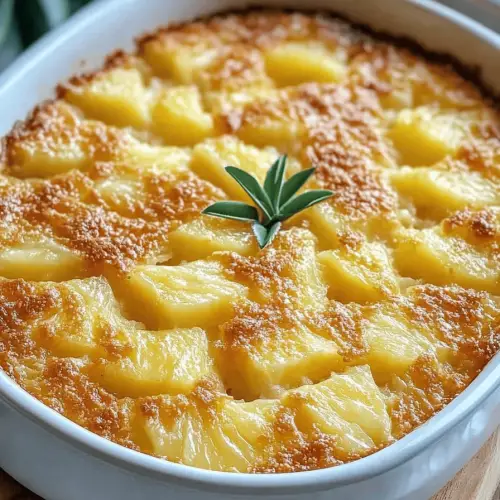 Pineapple Bake Recipe
