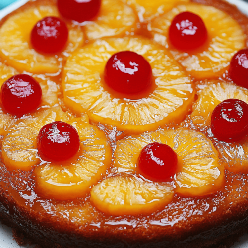 Pineapple Upside-Down Cake