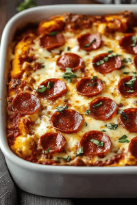 Pizza Casserole Recipe