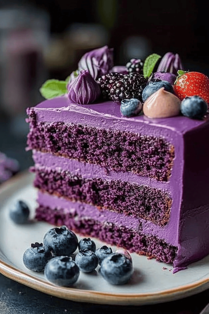 Purple Velvet Cake