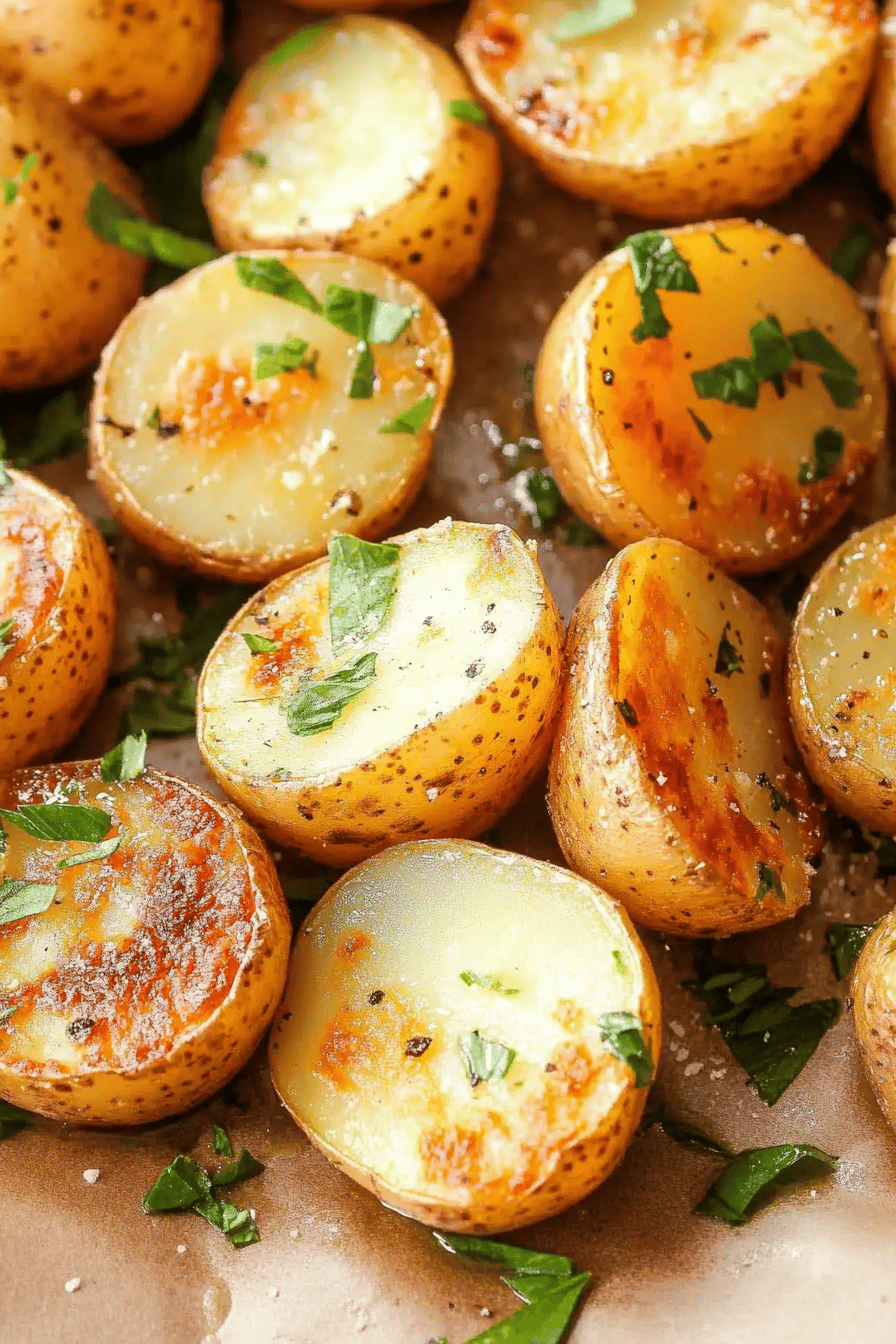 Ranch Potatoes Recipe ingredients organized and measured on kitchen counter
