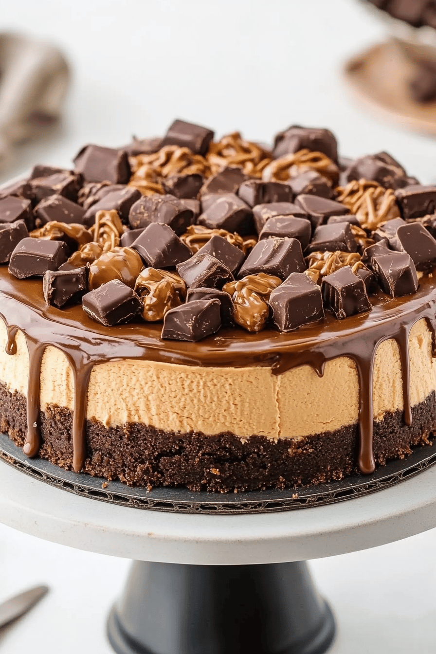 Reese's Cheesecake Recipe ingredients organized and measured on kitchen counter