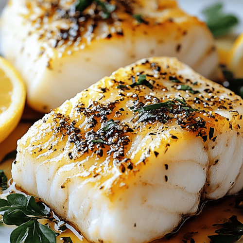 Seared Cod Recipe