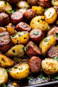 Sheet Pan Sausage and Veggies