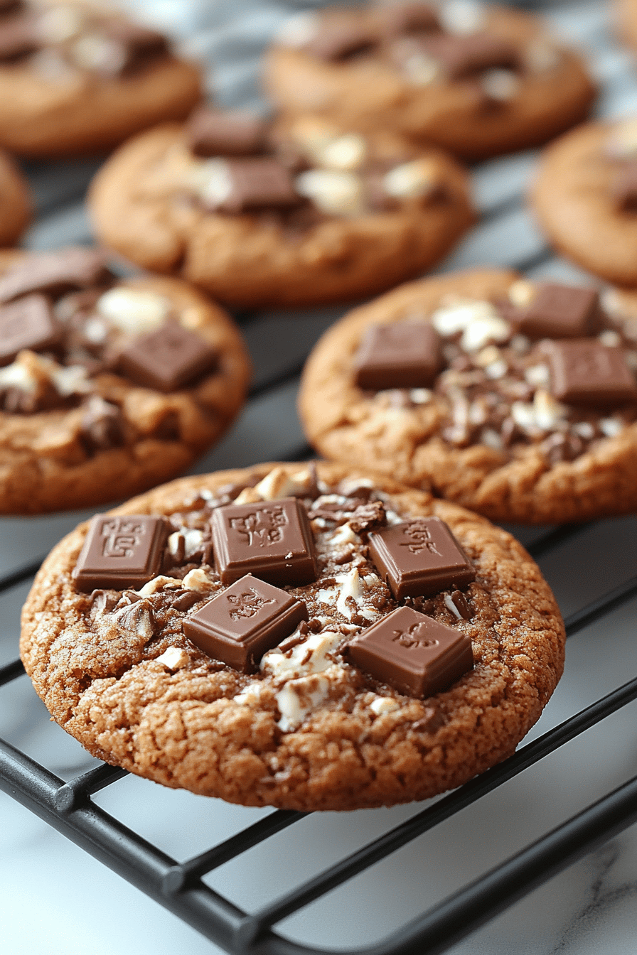 S'mores Cookies Recipe final dish beautifully presented and ready to serve