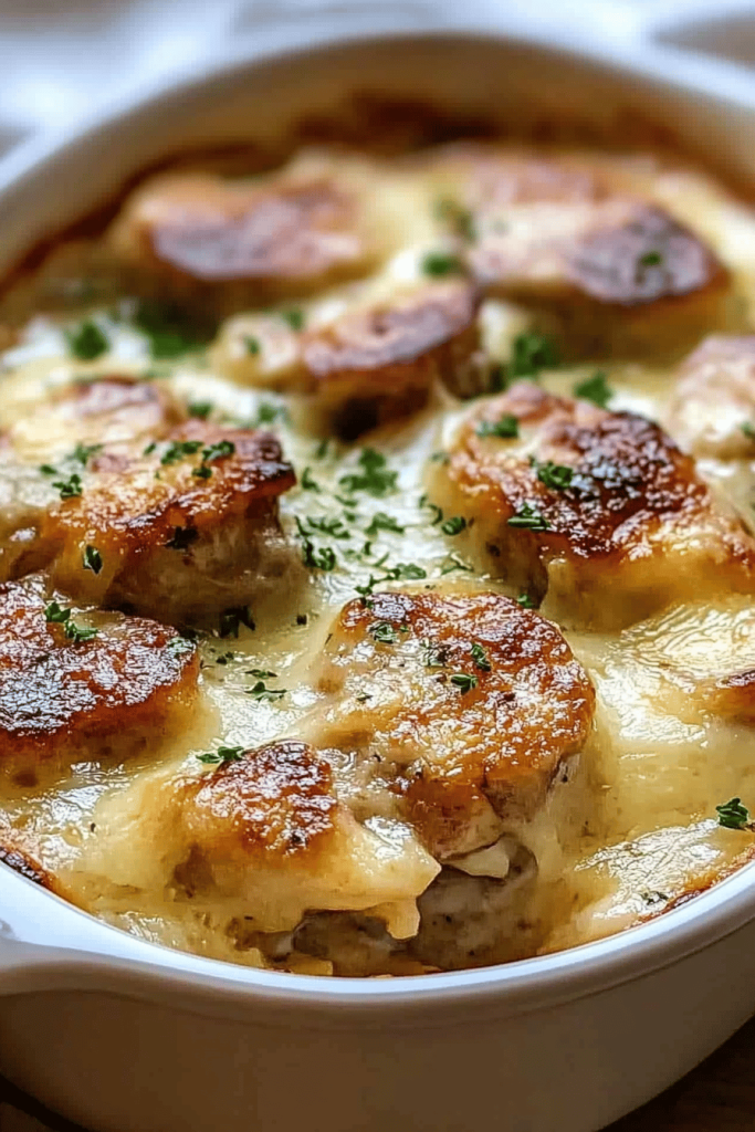 Smothered Pork Chop Casserole