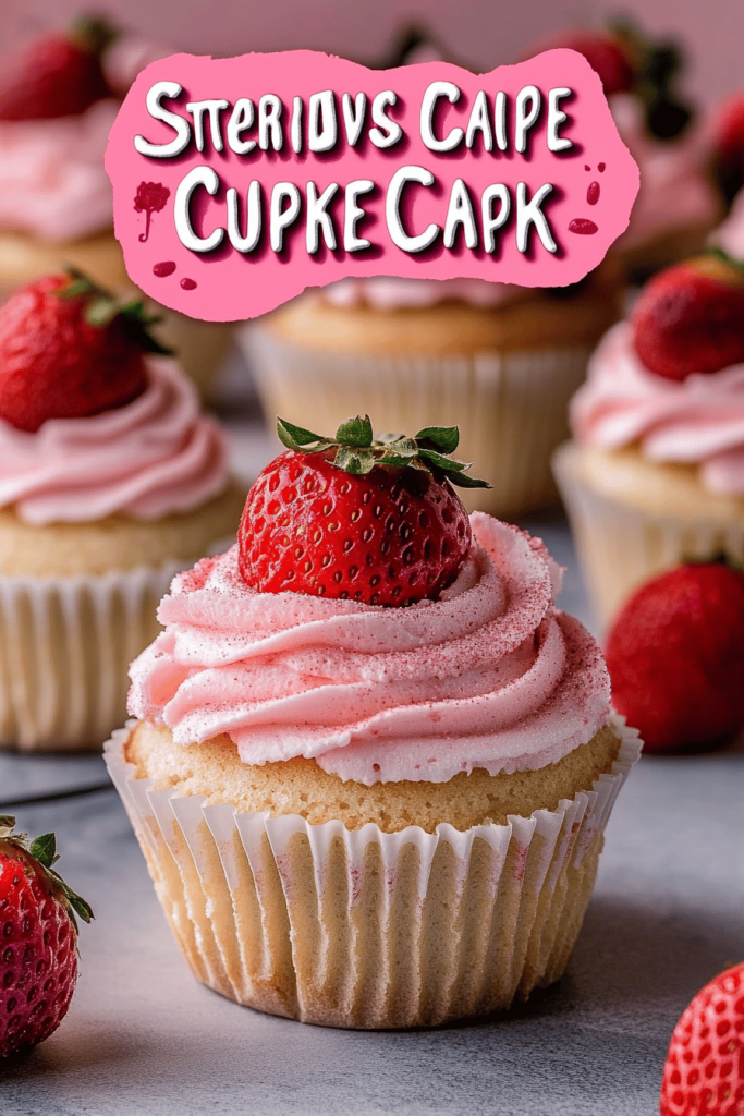 Strawberry Cupcakes Recipe