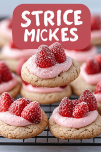 Strawberry Kiss Cookies Recipe