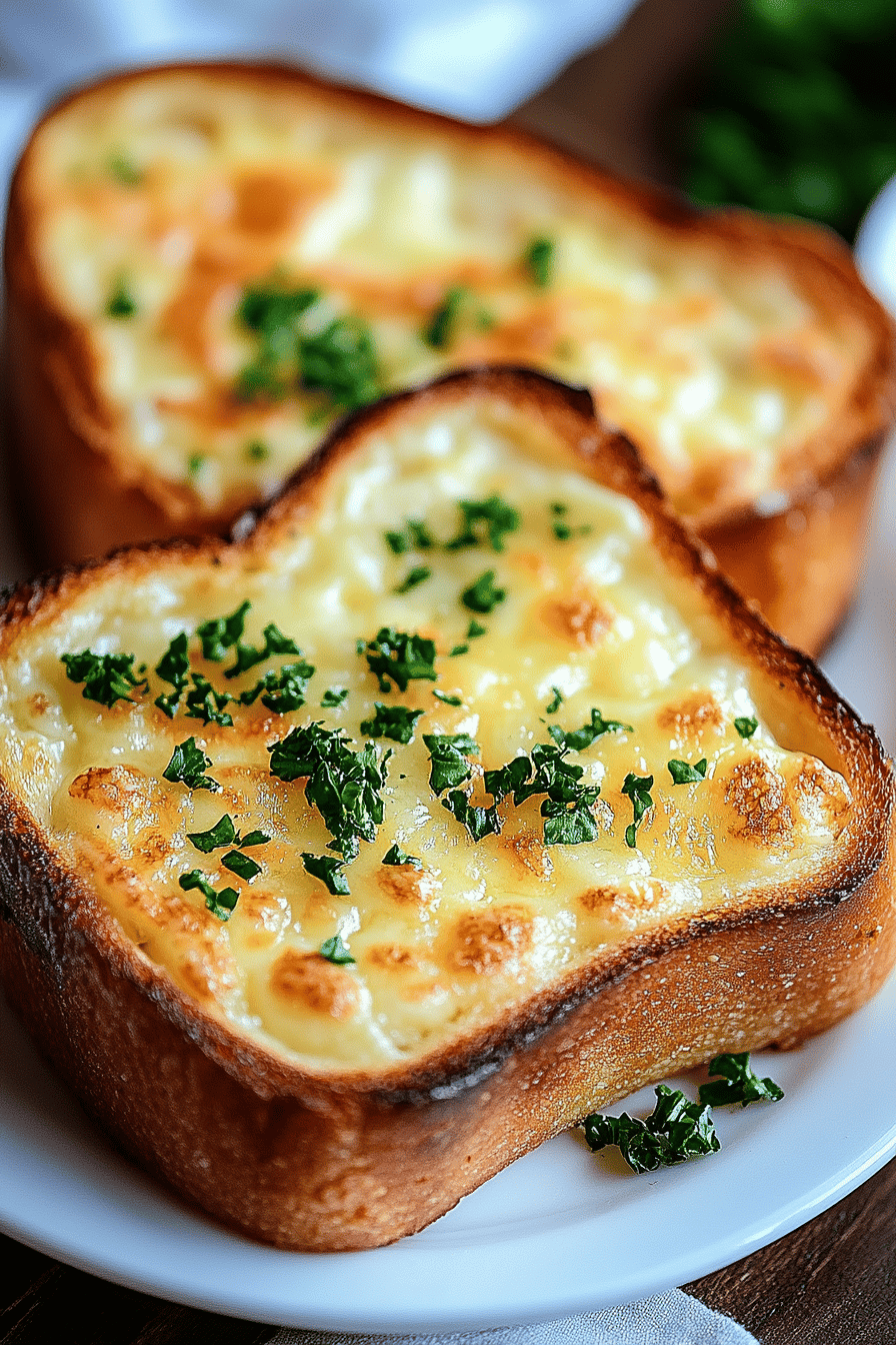 Texas Toast Recipe slice on plate showing perfect texture and swirl pattern