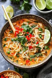 Thai Chicken Noodle Soup