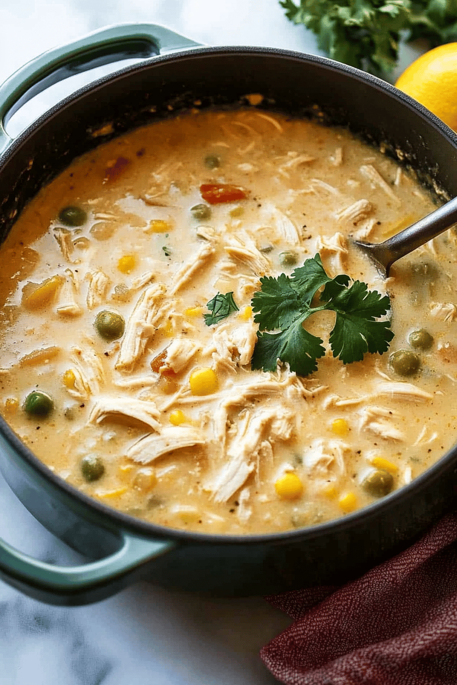 White Chicken Chili Recipe ingredients organized and measured on kitchen counter
