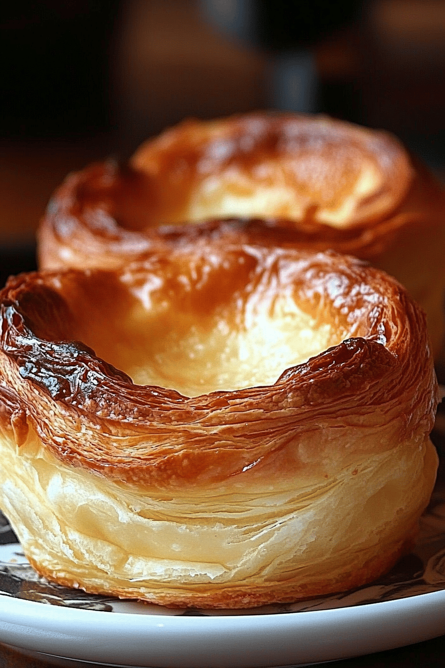 Yorkshire Pudding Tips slice on plate showing perfect texture and swirl pattern