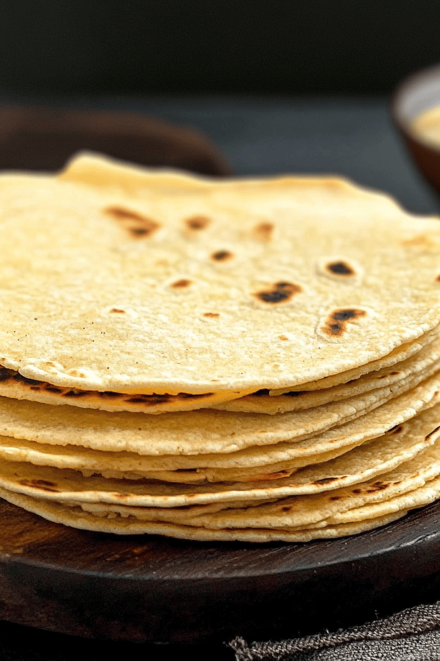 almond flour tortillas slice on plate showing perfect texture and swirl pattern