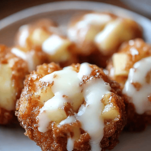 bake apple fritters