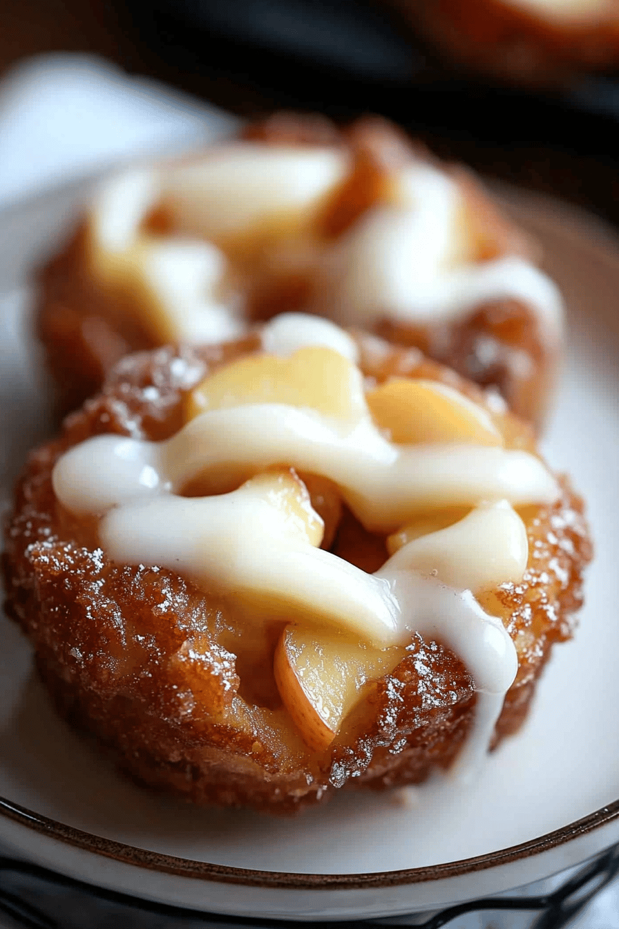 bake apple fritters final dish beautifully presented and ready to serve