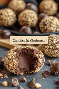 chocolate ball cookies