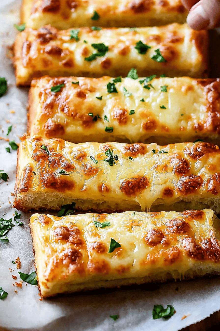 garlic cheese bread recipe slice on plate showing perfect texture and swirl pattern