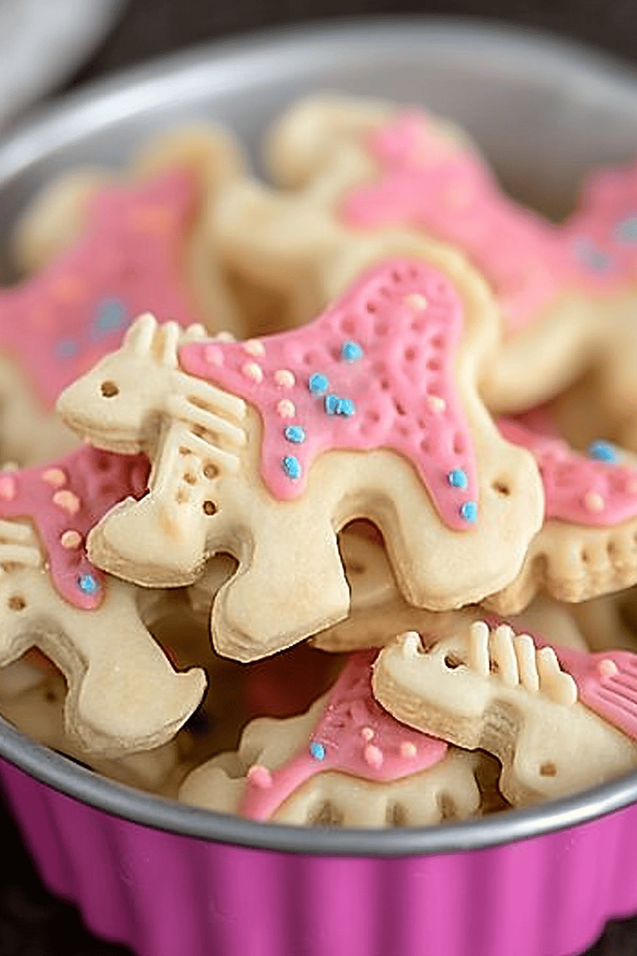 gluten-free animal crackers final dish beautifully presented and ready to serve