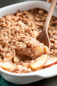 gluten-free apple crumble