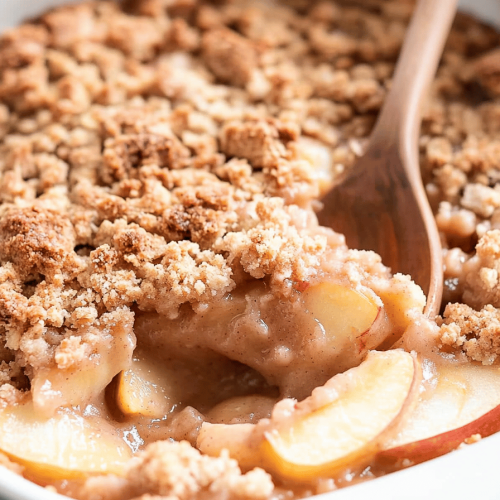 gluten-free apple crumble