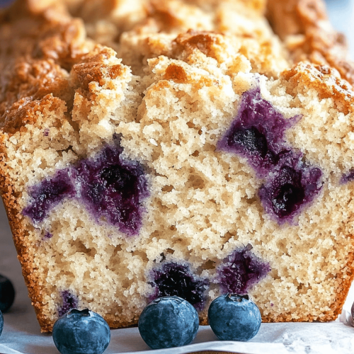 gluten-free blueberry bread