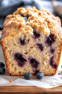 gluten-free blueberry bread