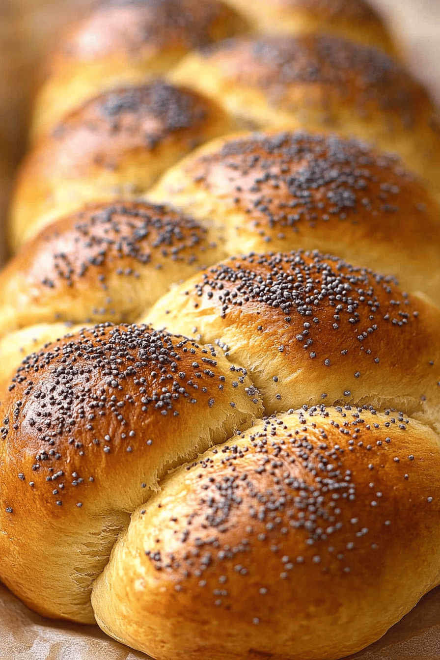 gluten-free challah bread ingredients organized and measured on kitchen counter