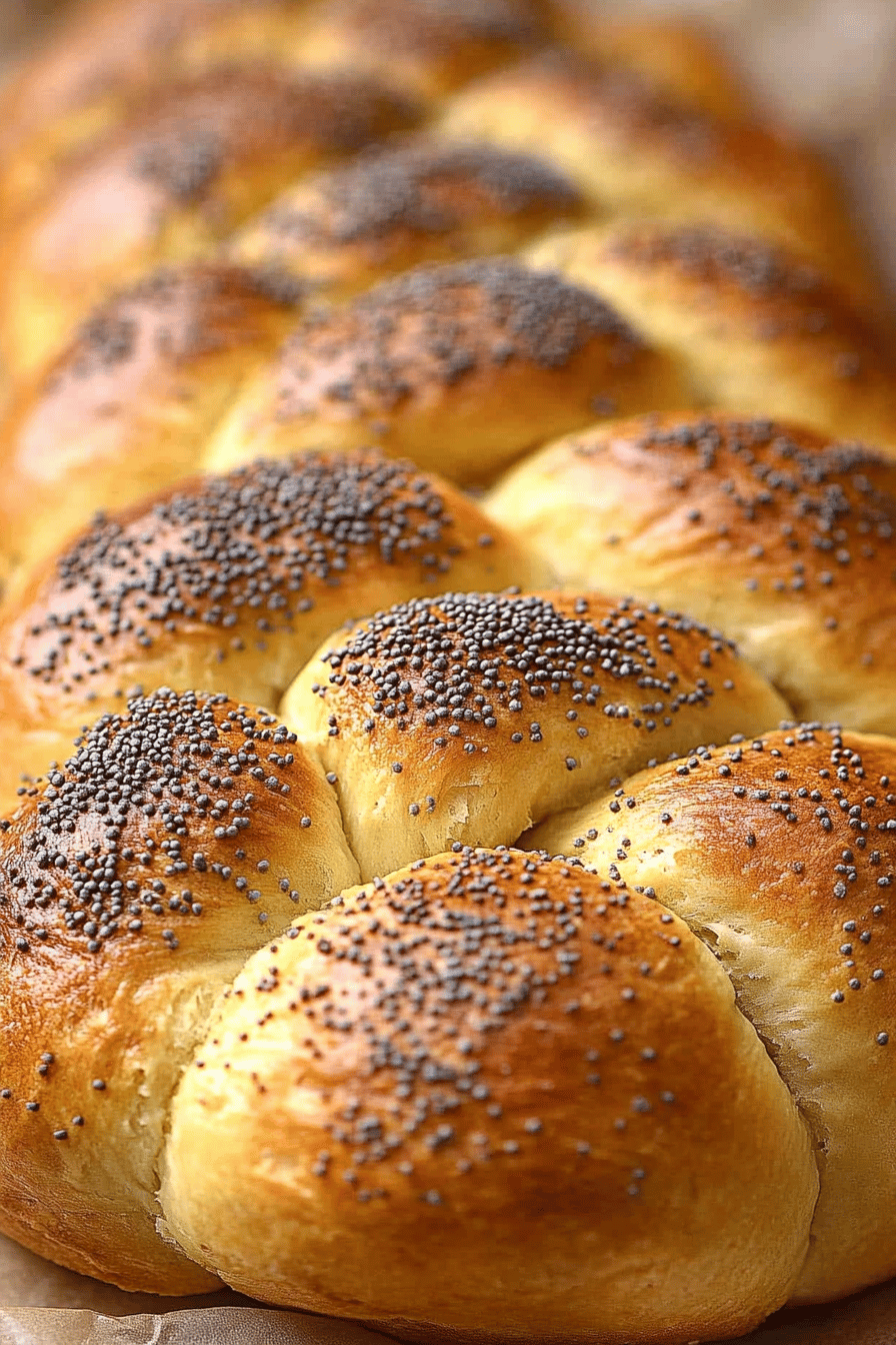 gluten-free challah bread final dish beautifully presented and ready to serve
