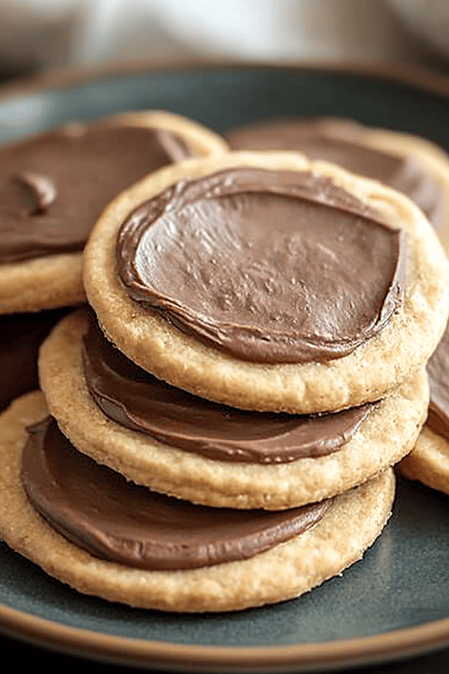 gluten-free digestive biscuits final dish beautifully presented and ready to serve