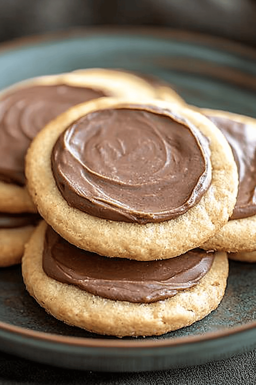 gluten-free digestive biscuits slice on plate showing perfect texture and swirl pattern