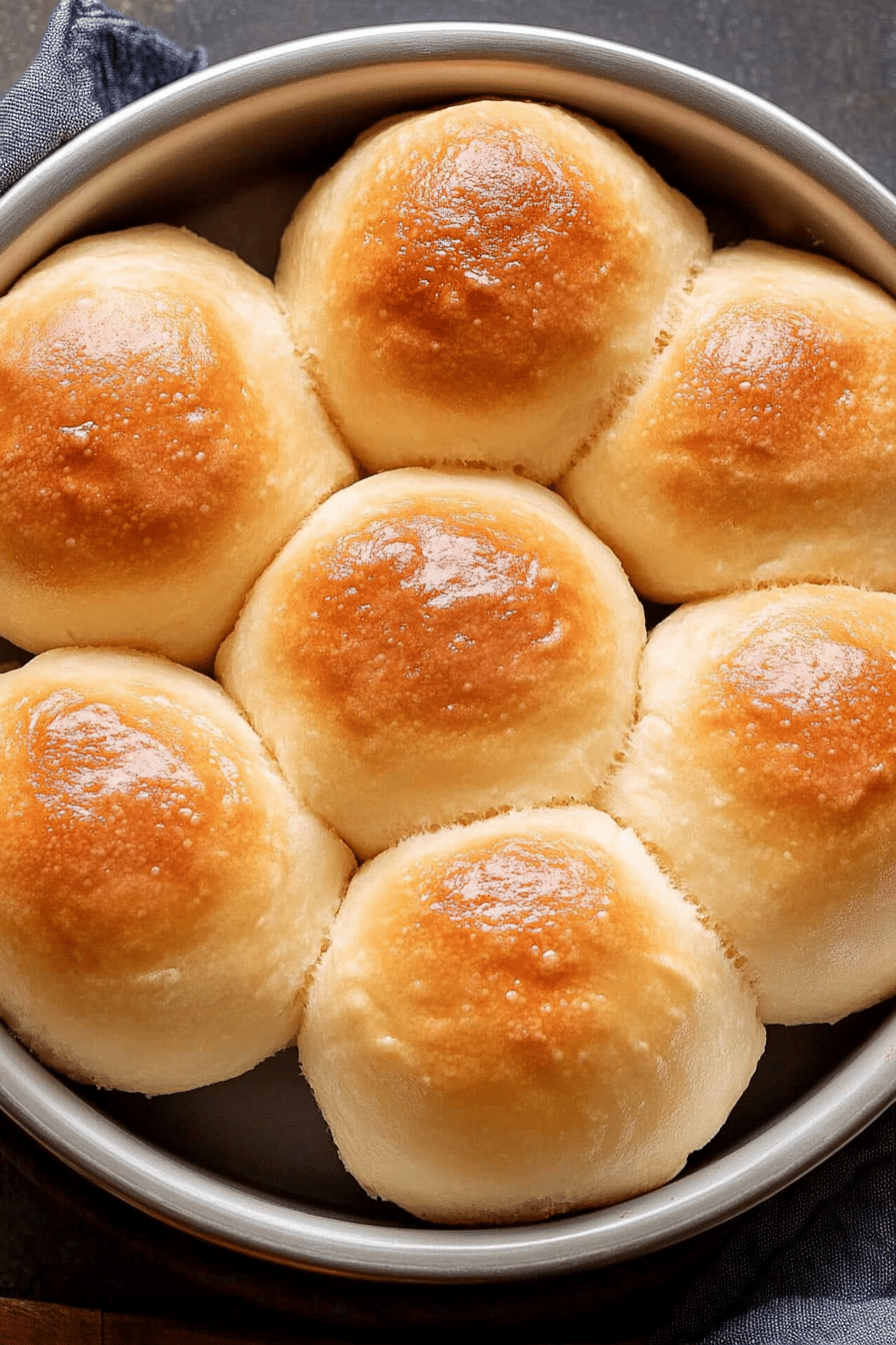 gluten-free dinner rolls ingredients organized and measured on kitchen counter