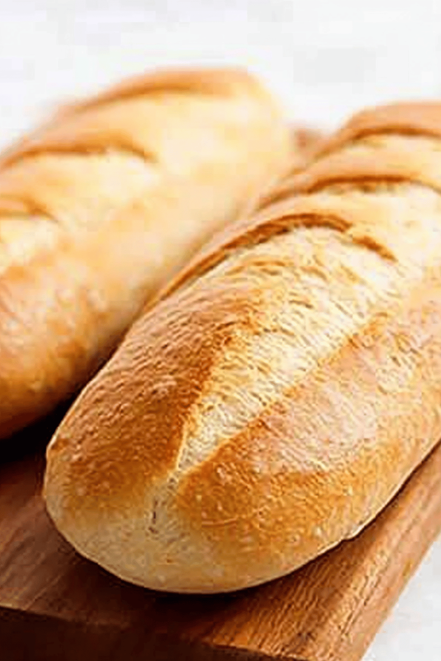 gluten-free french bread final dish beautifully presented and ready to serve