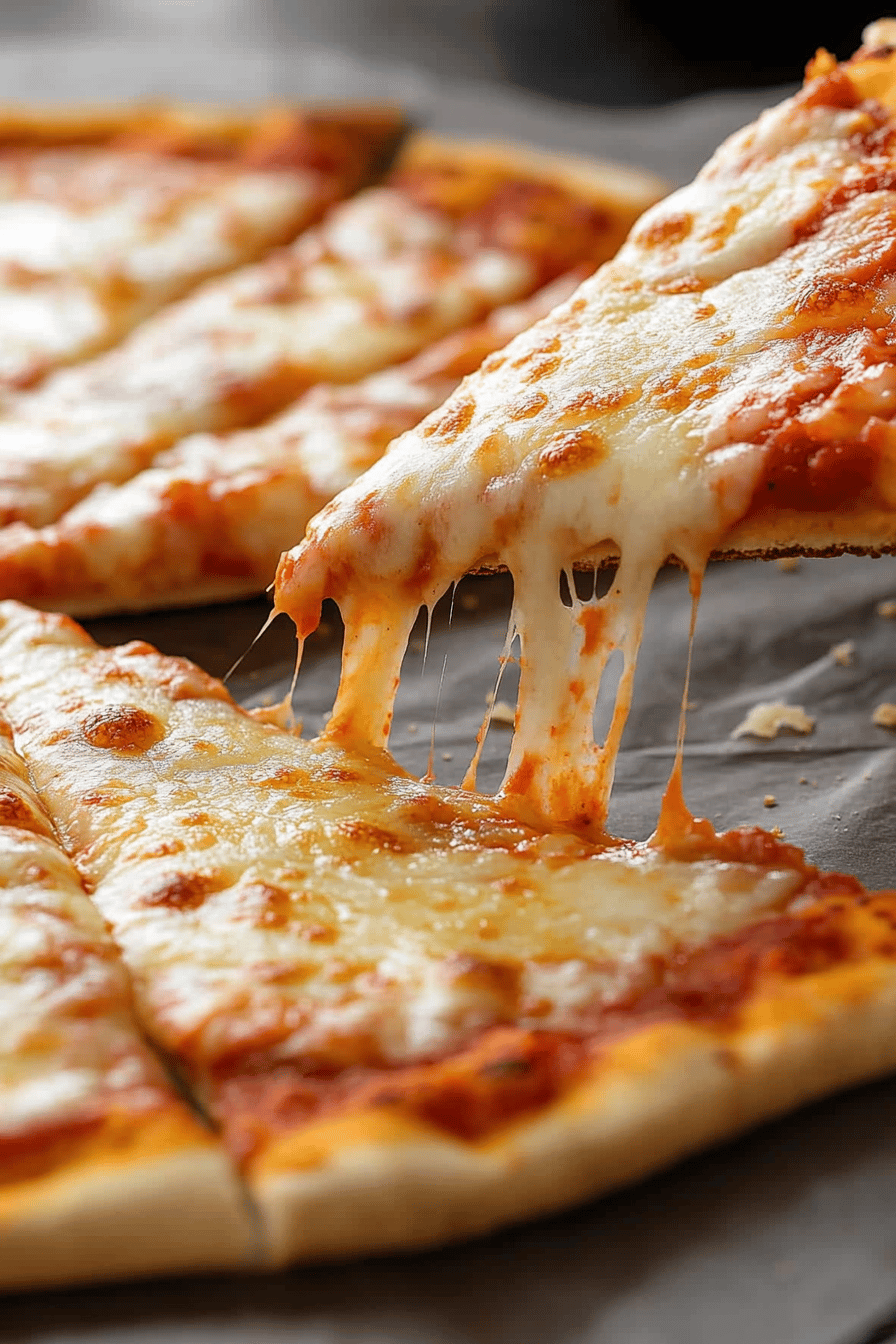 gluten-free pizza ingredients organized and measured on kitchen counter