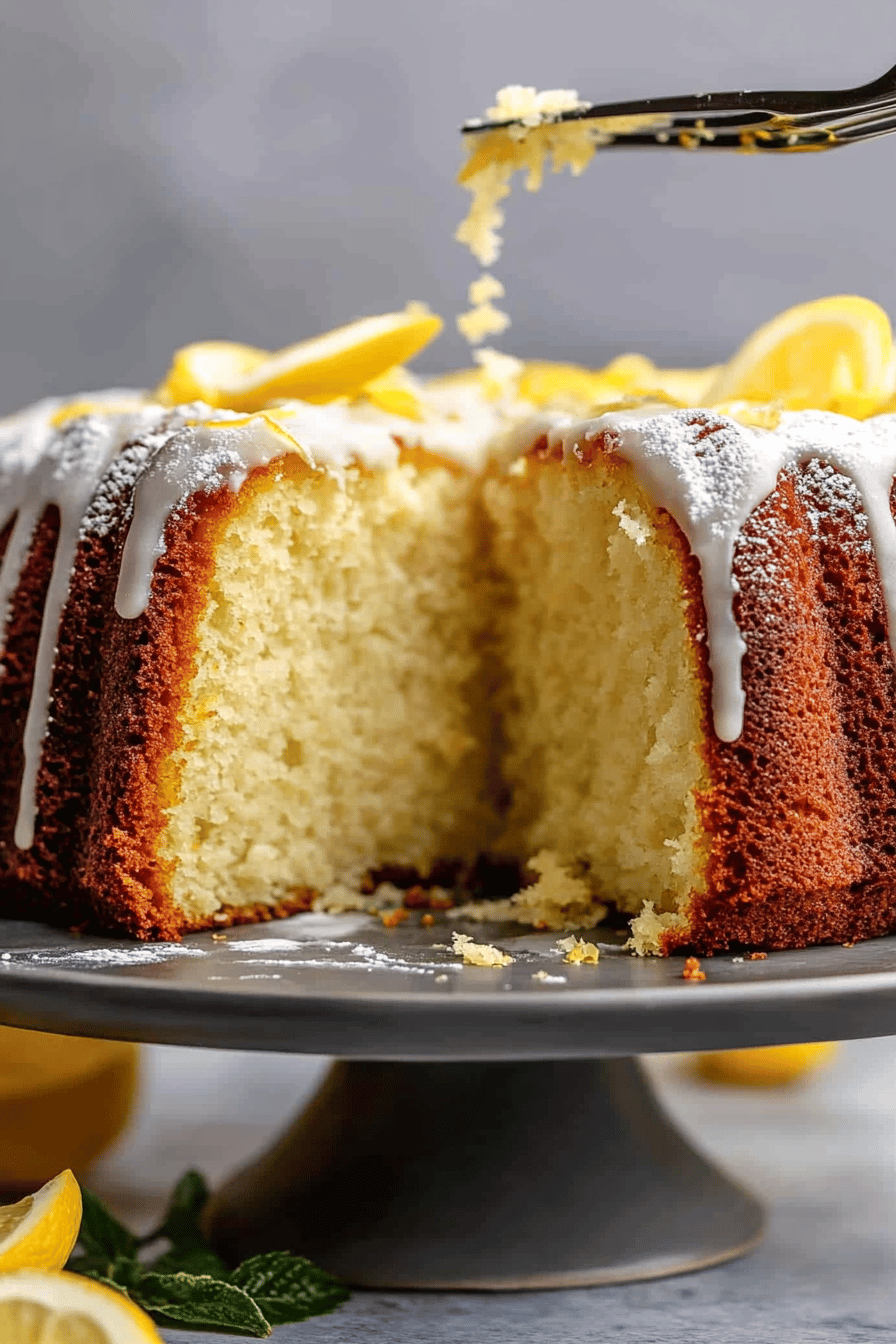 lemon pound cake recipe