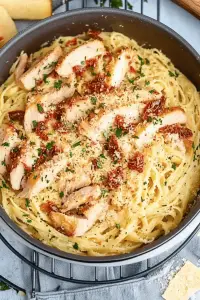 sun-dried tomato pasta