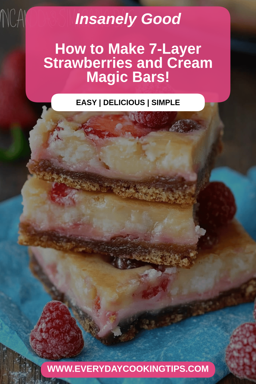 7-Layer Magic Bars final dish beautifully presented and ready to serve
