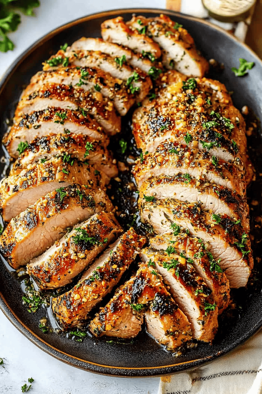 Baked Pork Tenderloin