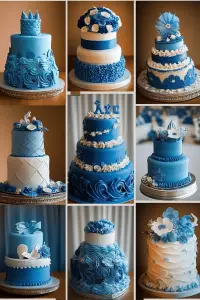 Blue Birthday Cake Ideas