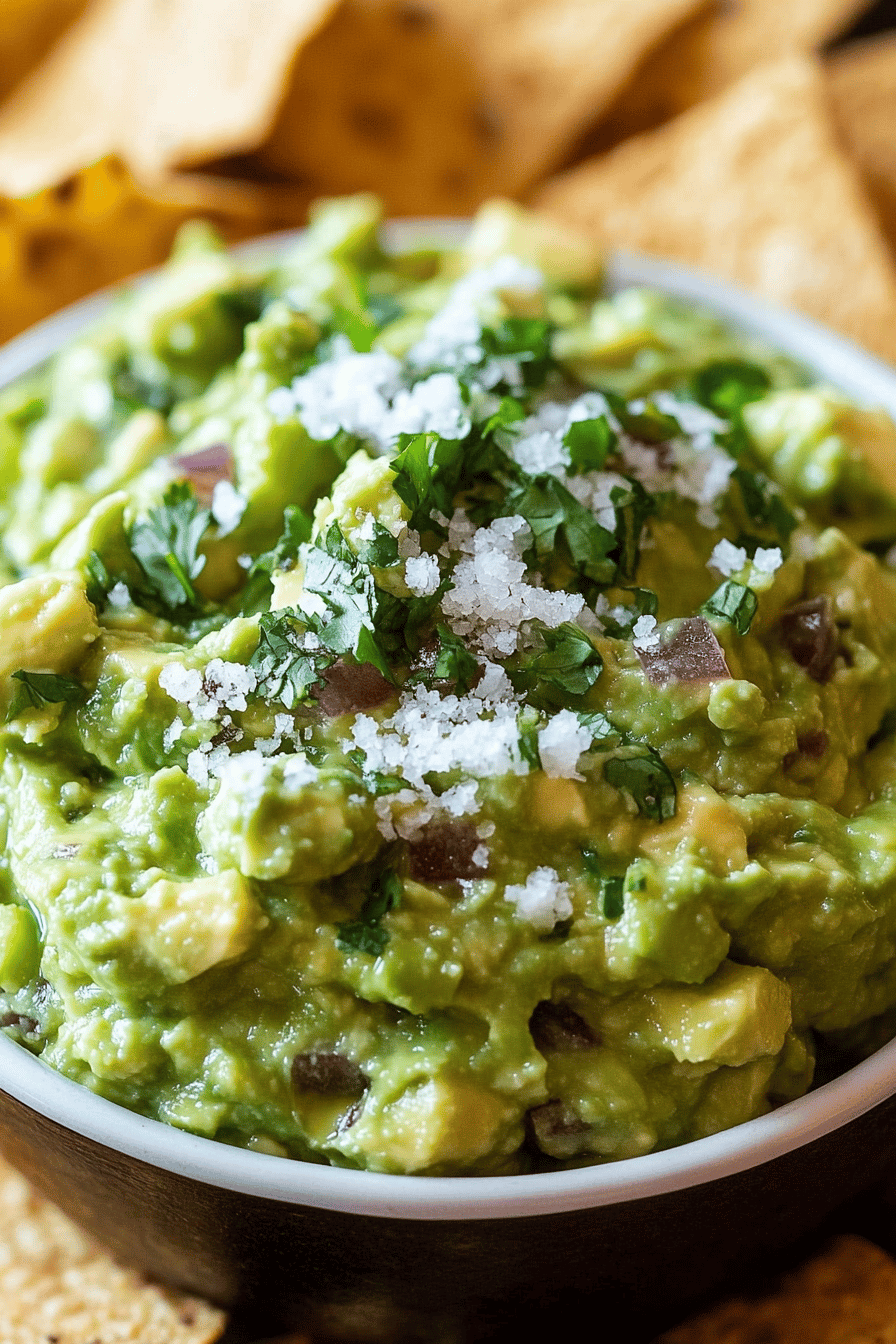 Classic Guacamole Recipe