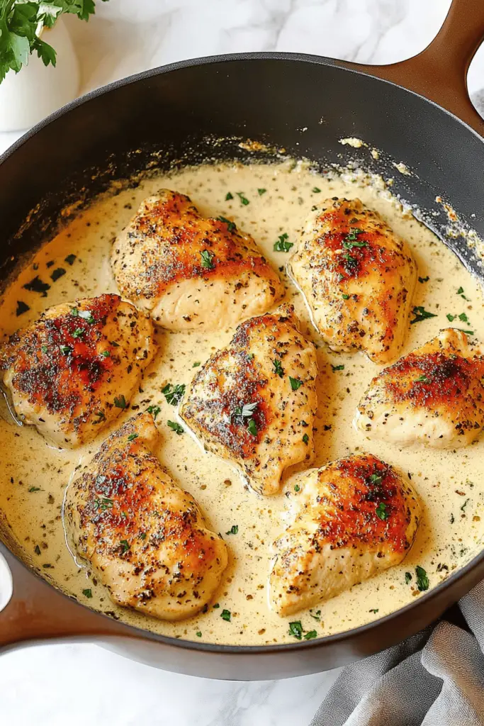 Creamy Garlic Chicken