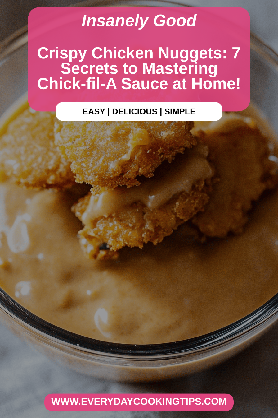 Crispy Chicken Nuggets Recipe final dish beautifully presented and ready to serve