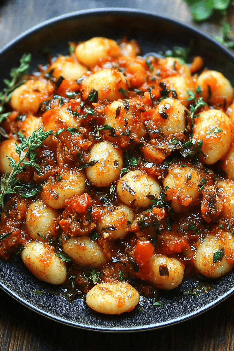 Gnocchi Tomato Sauce